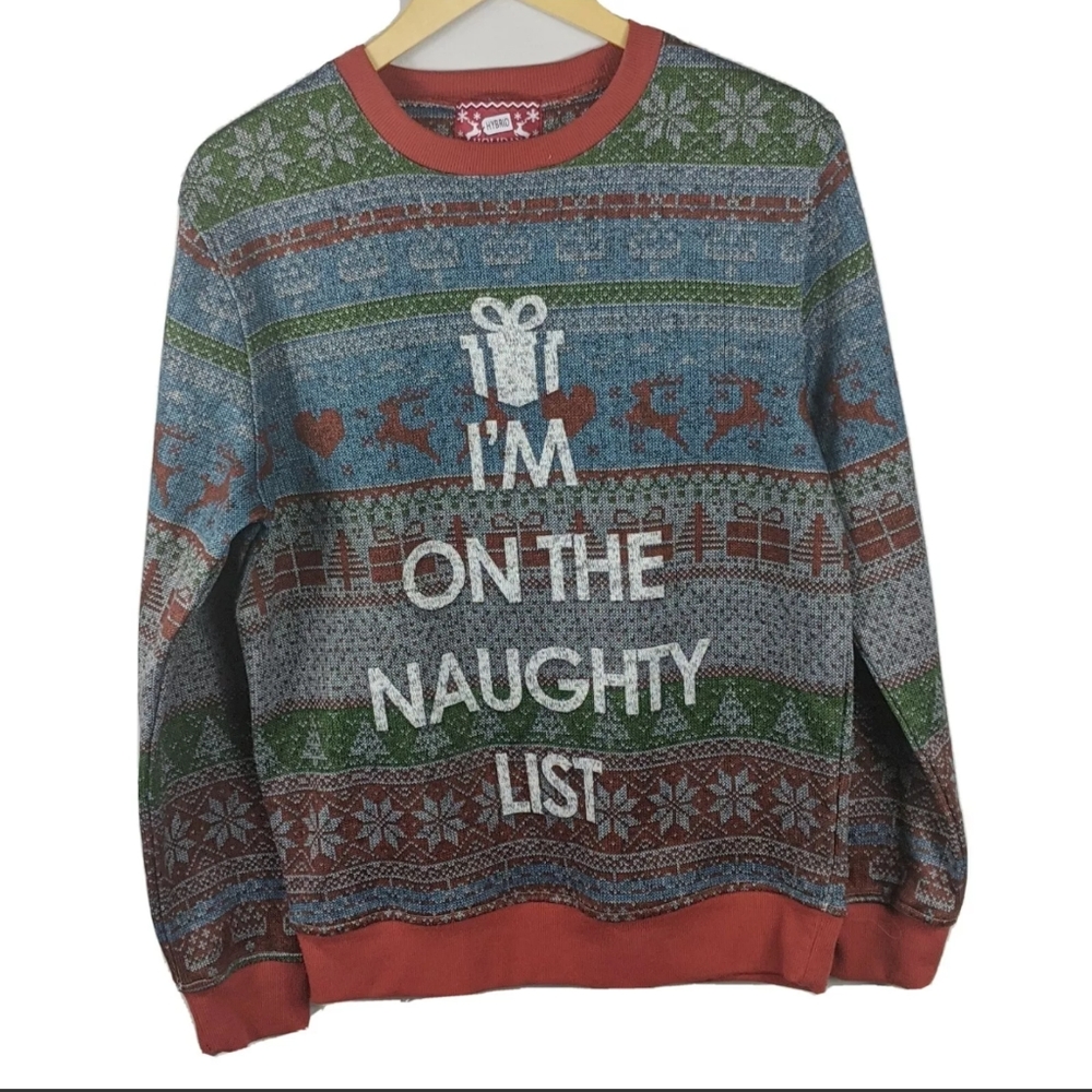 Mens Ugly Christmas Sweater - Small